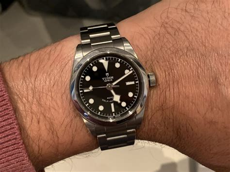 tudor black bay spessore|tudor black bay 36 review.